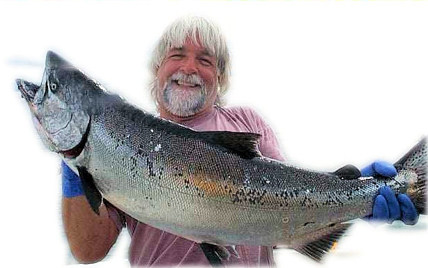 tom dolan with big salmon