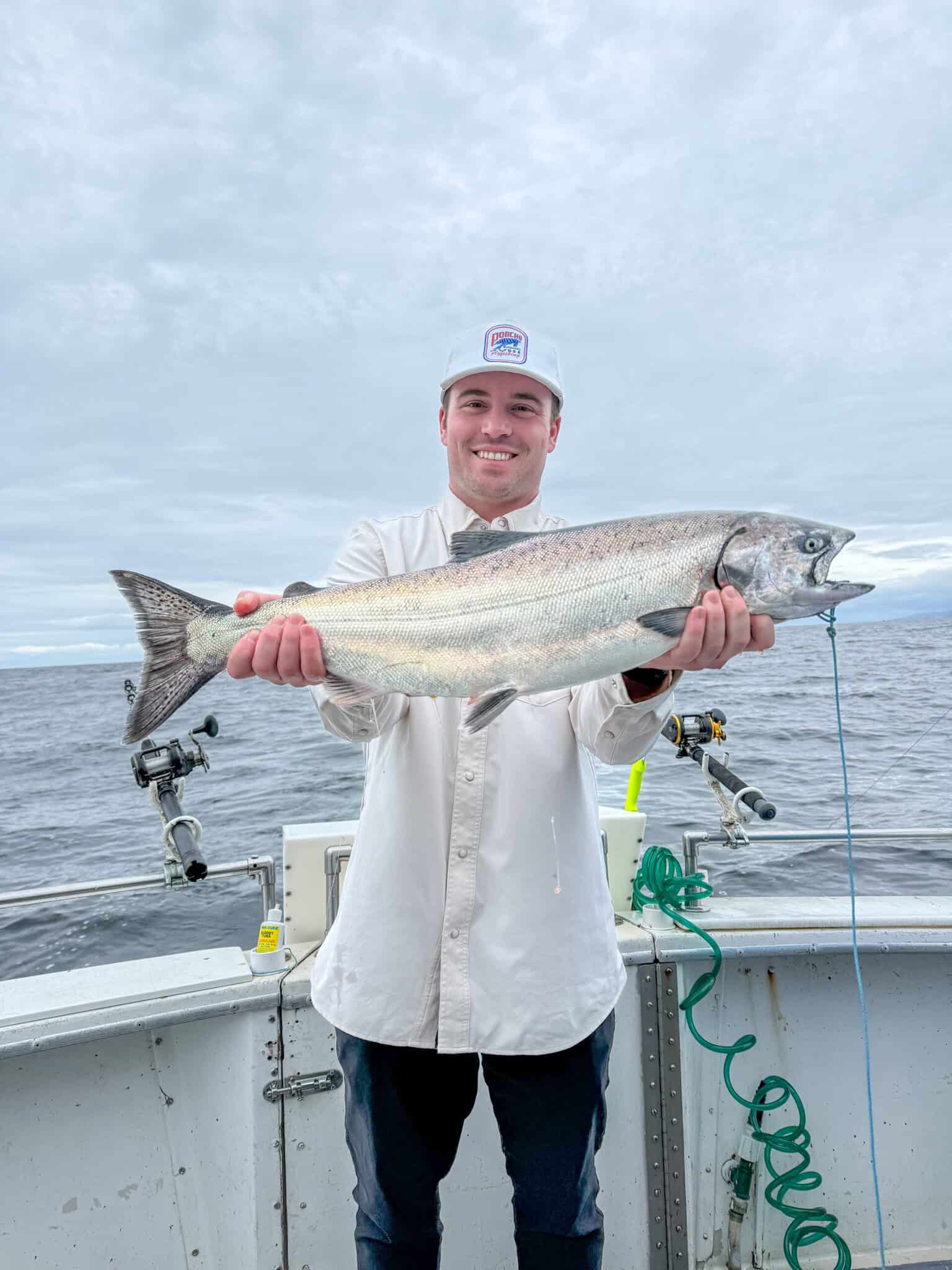 Salmon Catch on Santa Cruz Trip