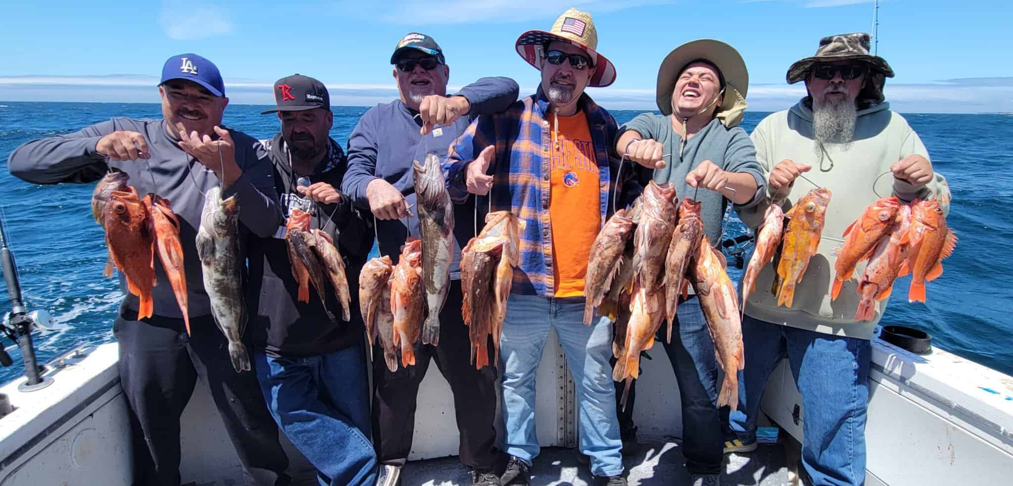 Fishing Charter Trip with Salmon and Halibut