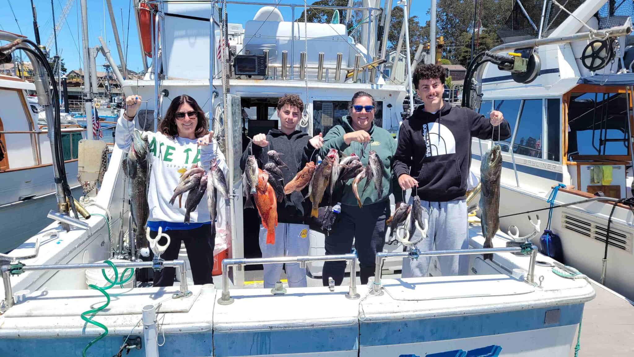Charter Fishing Trip in Santa Cruz